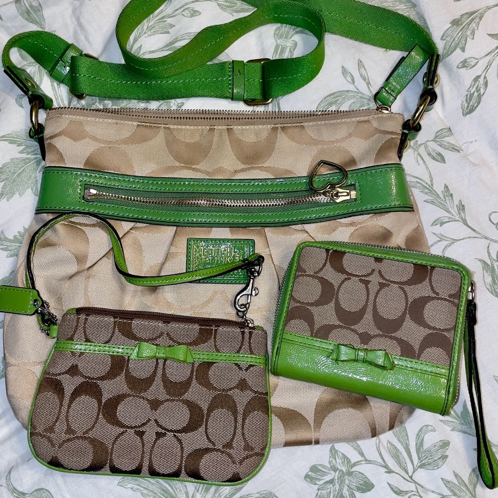 Authentic coach purse